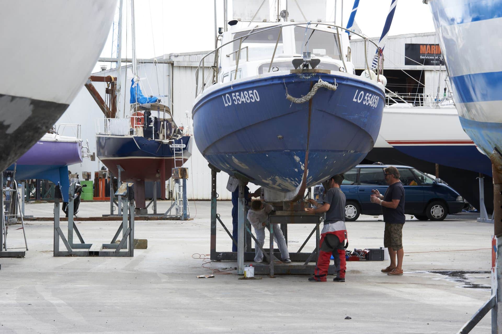 LORIENT; PORT DE PLAISANCE; SELLOR