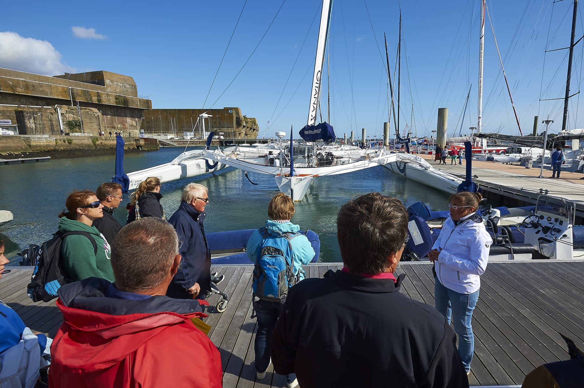 Visite du Pôle Course au Large